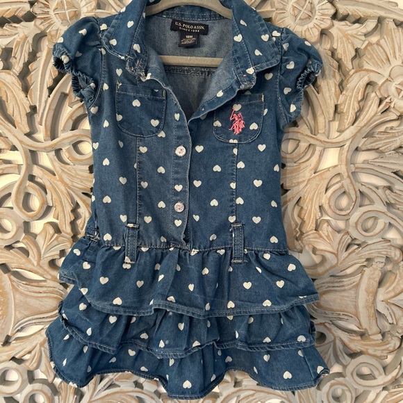 U.S. POLO ASSN Jeans Kids Dress 18 Months - Picture 1 of 4